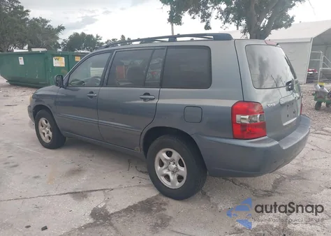 2006 Toyota Highlander from USA, damaged, VIN JTEGD21A360150310